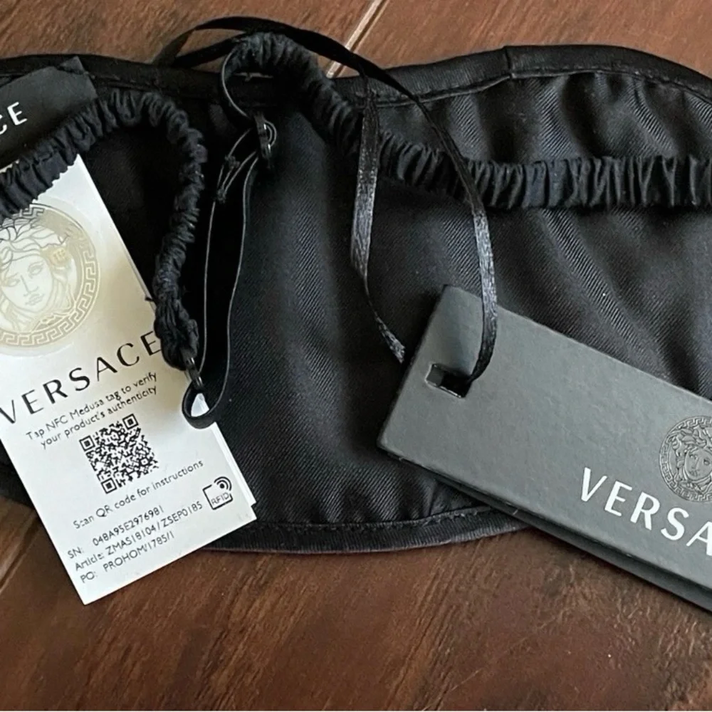 Versace Sleep Mask and Case